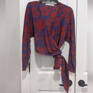diane von furstenberg wrap top